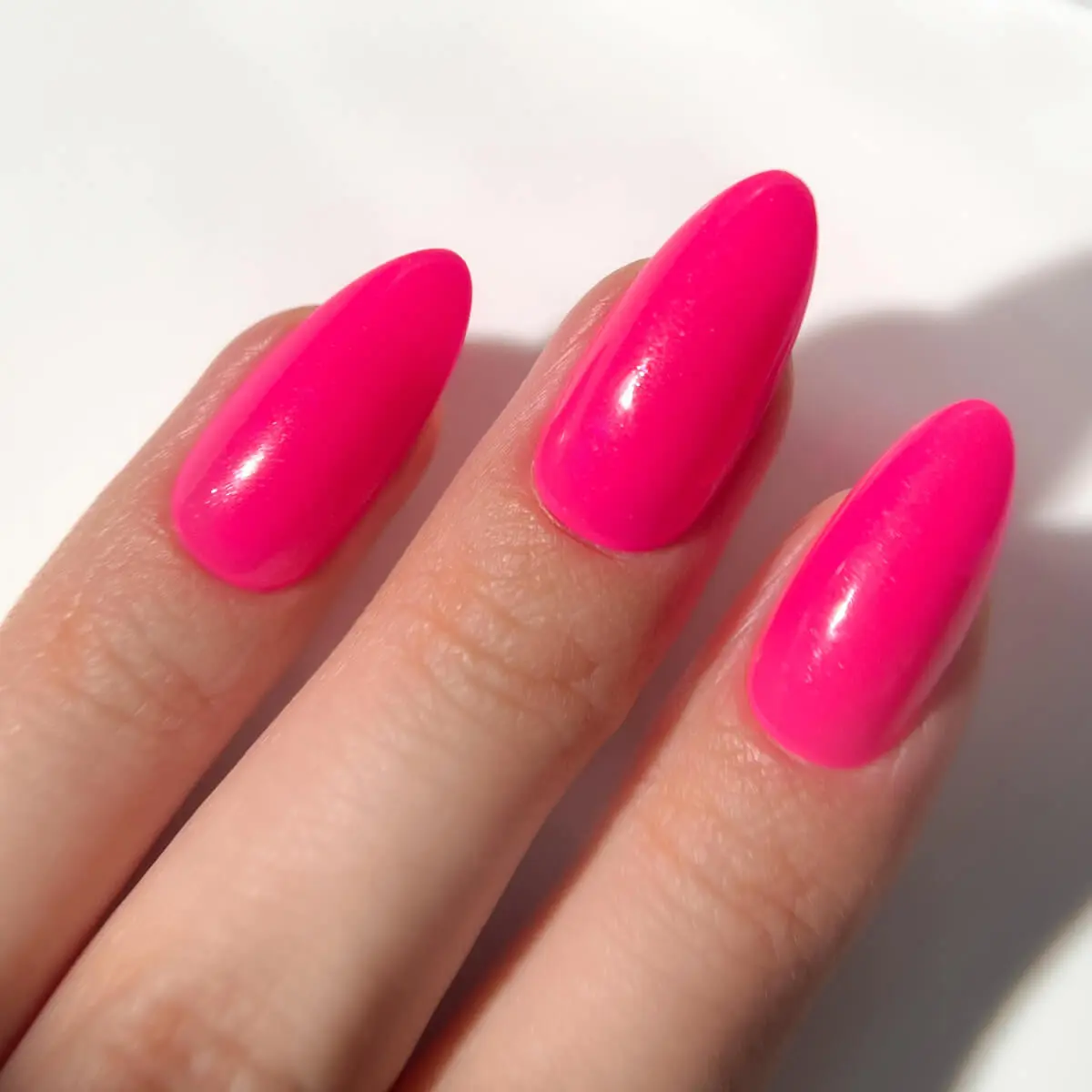 Pink Lemonade Press On (Almond) - Image 3